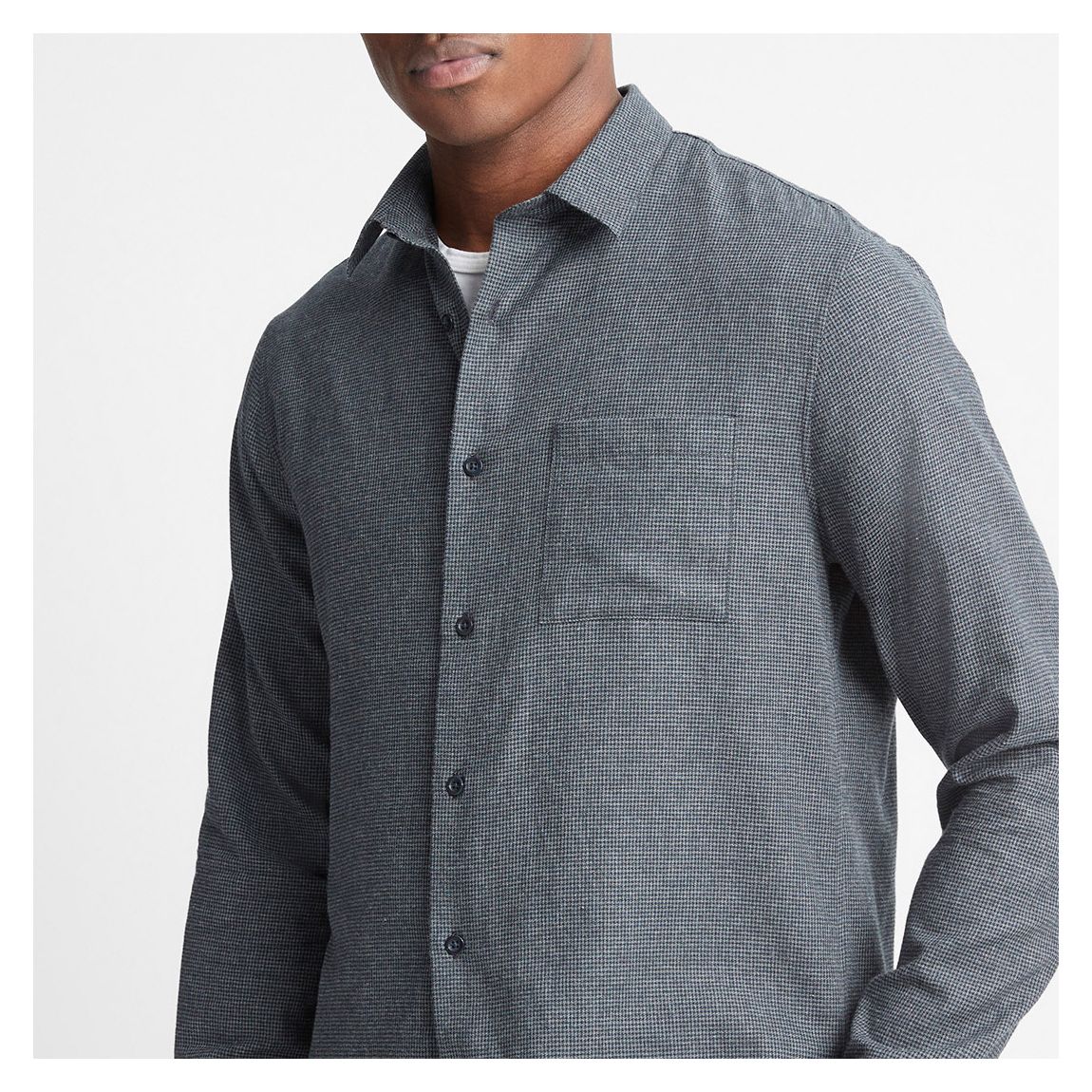 Slate Mendocino Houndstooth Shirt