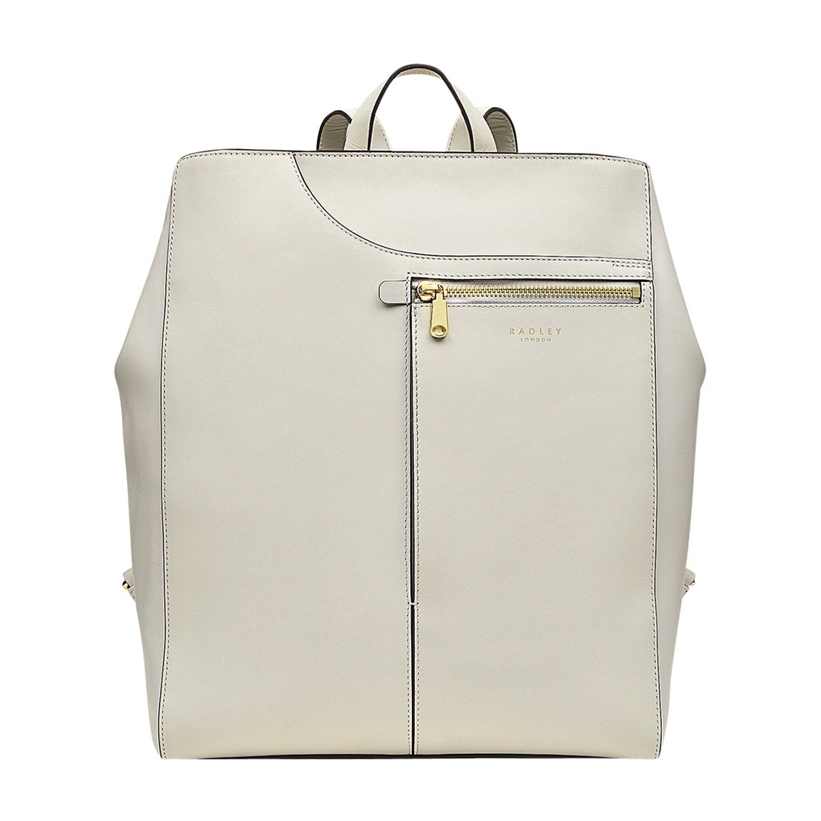 【RADLEY】POCKETS ICON レザーバックパック Buy Radley Medium Pockets Icon Zip Top Black Backpack from
