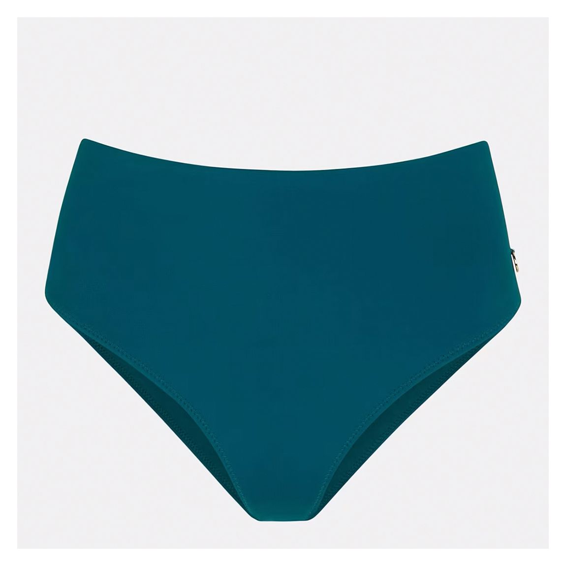 Teal High Rise Bikini Bottom