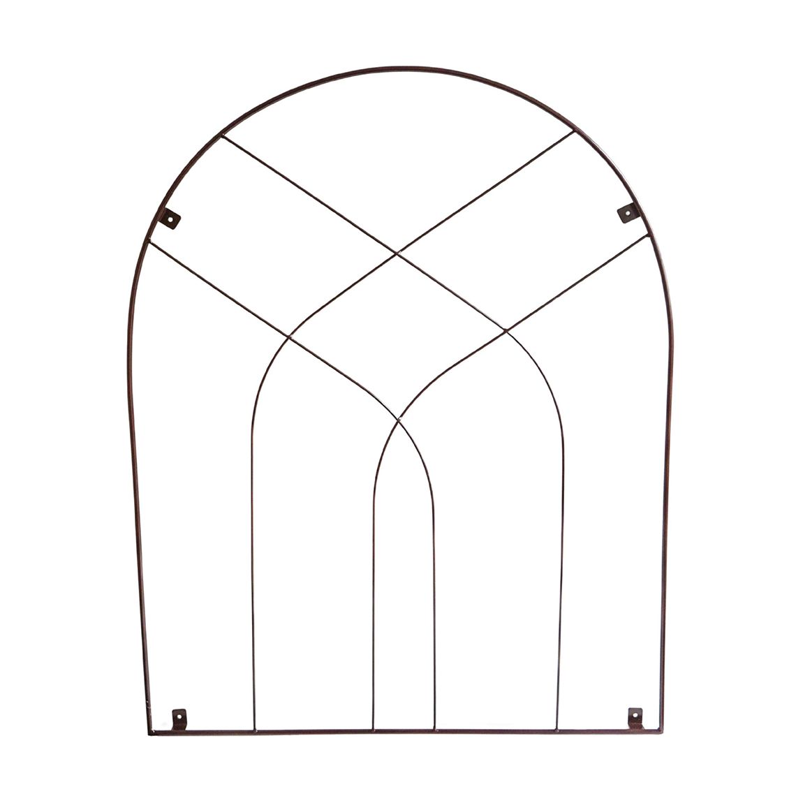 Arch Trellis Bronze, H100cm W80cm