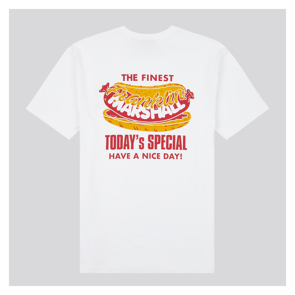 White Franklin Today's Special Tee