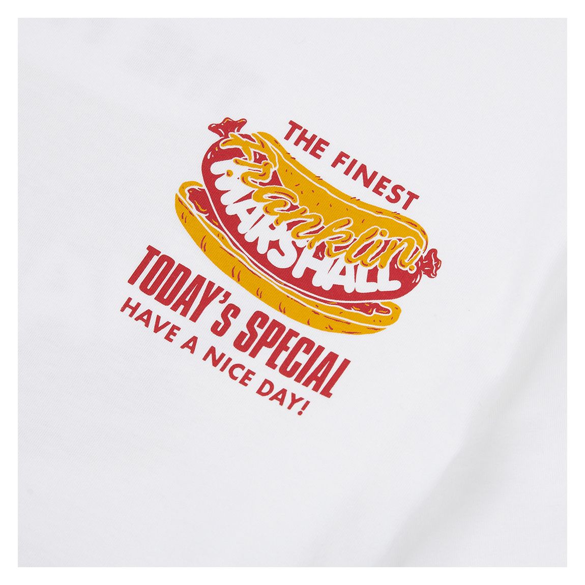 White Franklin Today's Special Tee