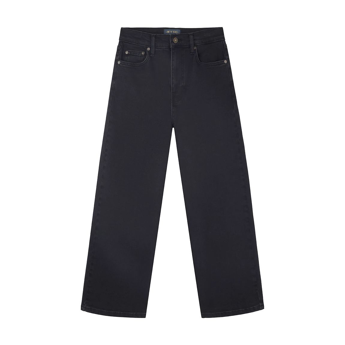 Washed Black Lula Barrel Jean