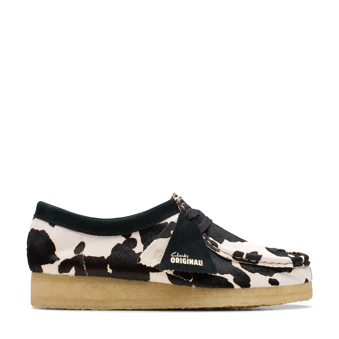 Women's Cow Print Wallabee Originals Shoe
