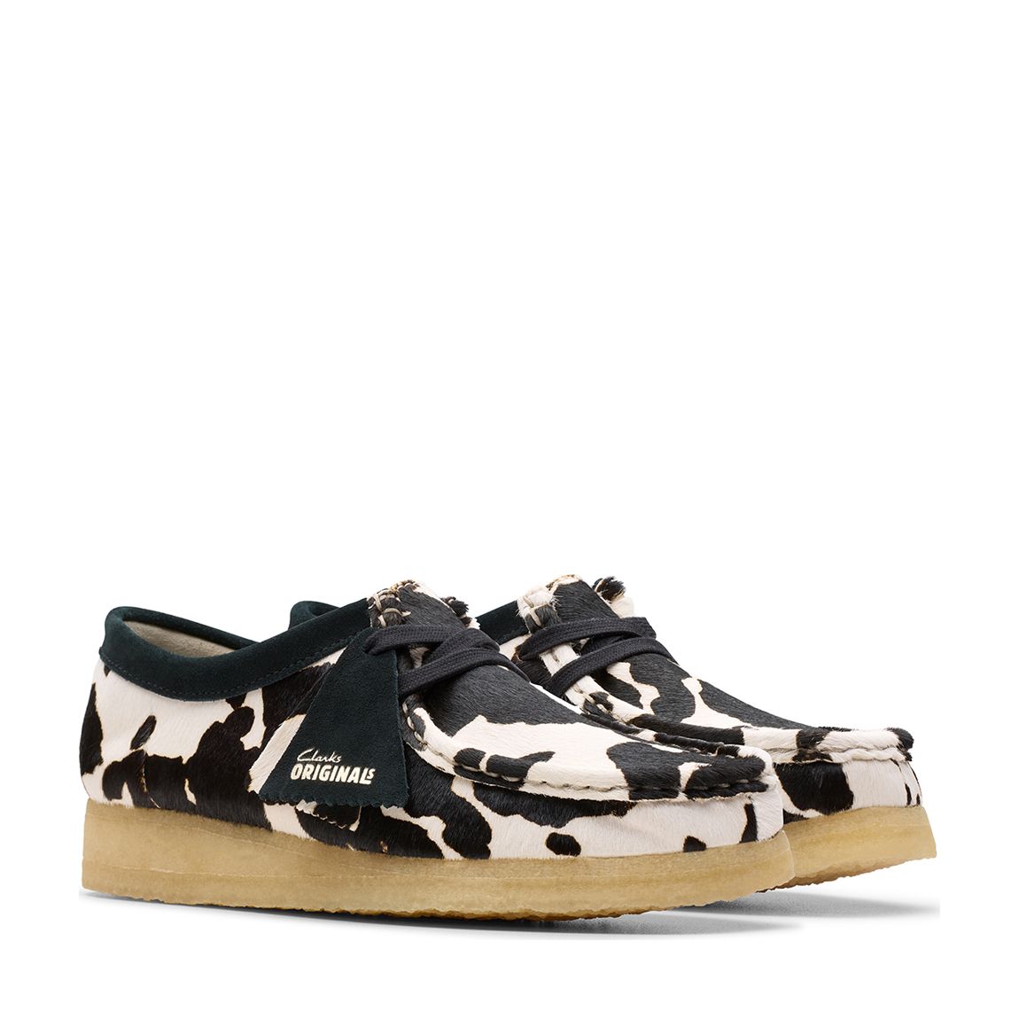 Women's Cow Print Wallabee Originals Shoe