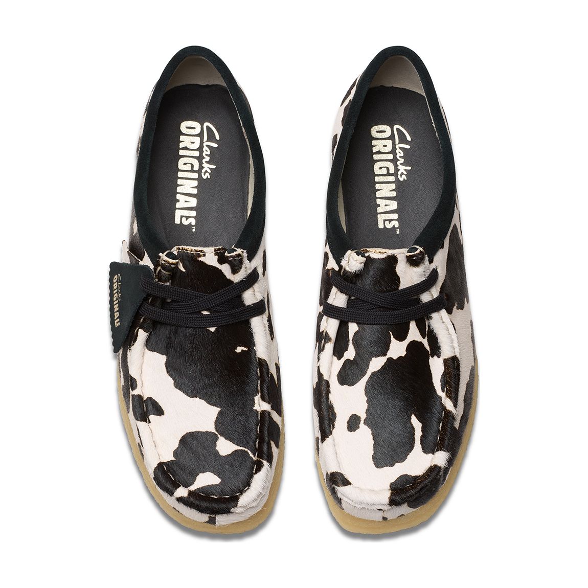 Women's Cow Print Wallabee Originals Shoe