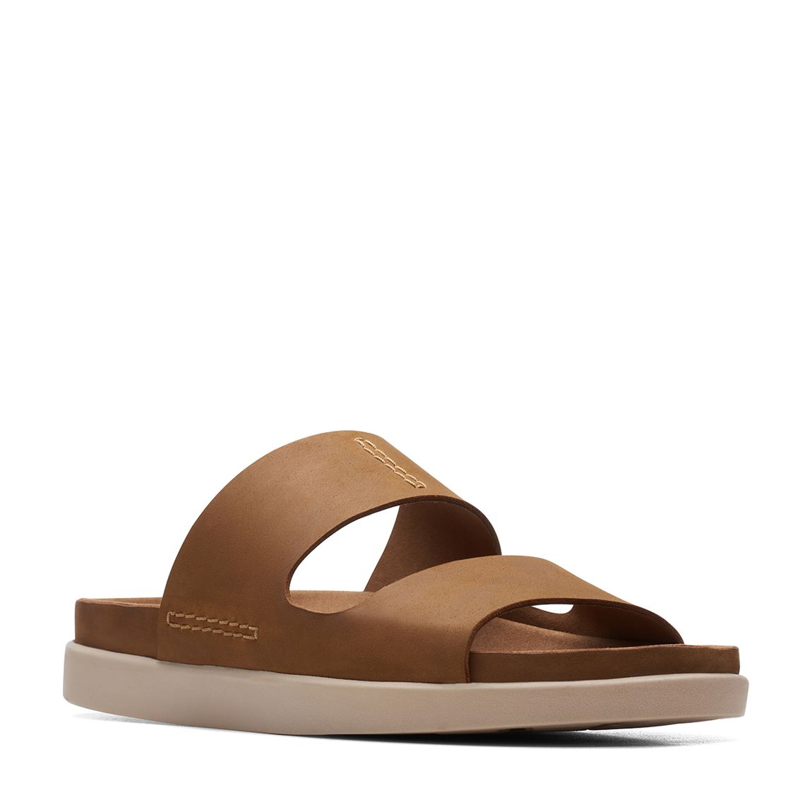 Men's Tan Leather Sunder Coast Sandals