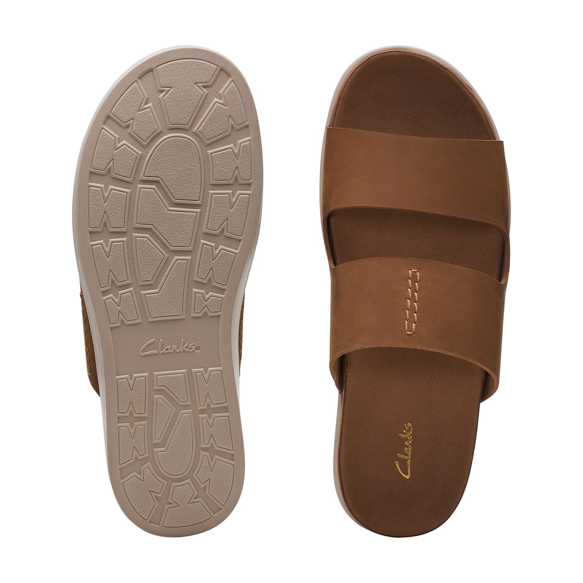 Men's Tan Leather Sunder Coast Sandals