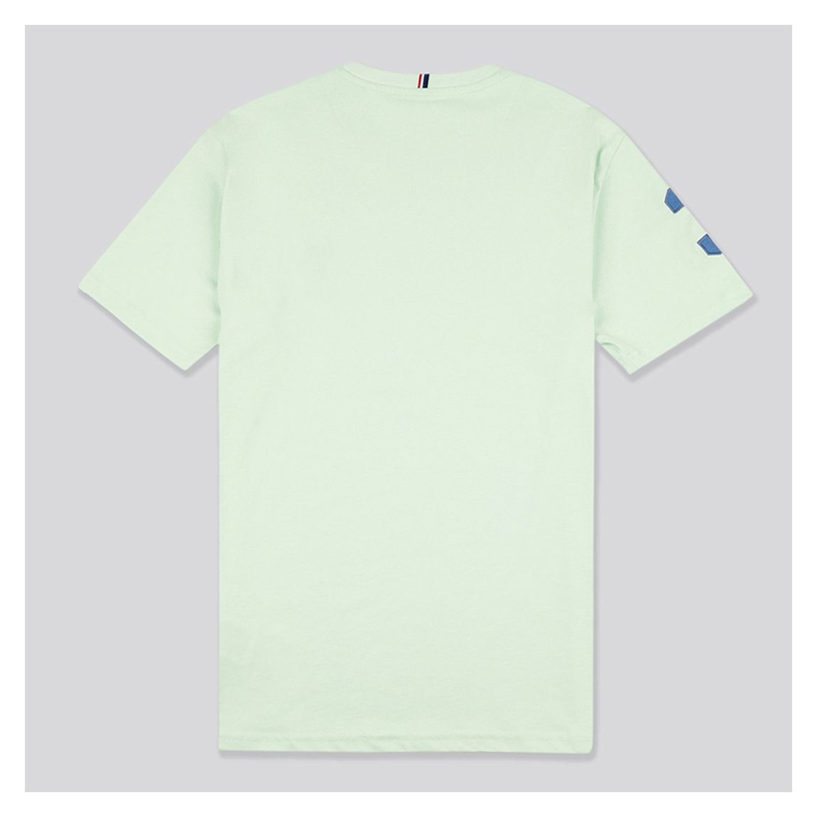 Light Green Player 3 Patchwork Cotton T-Shirt