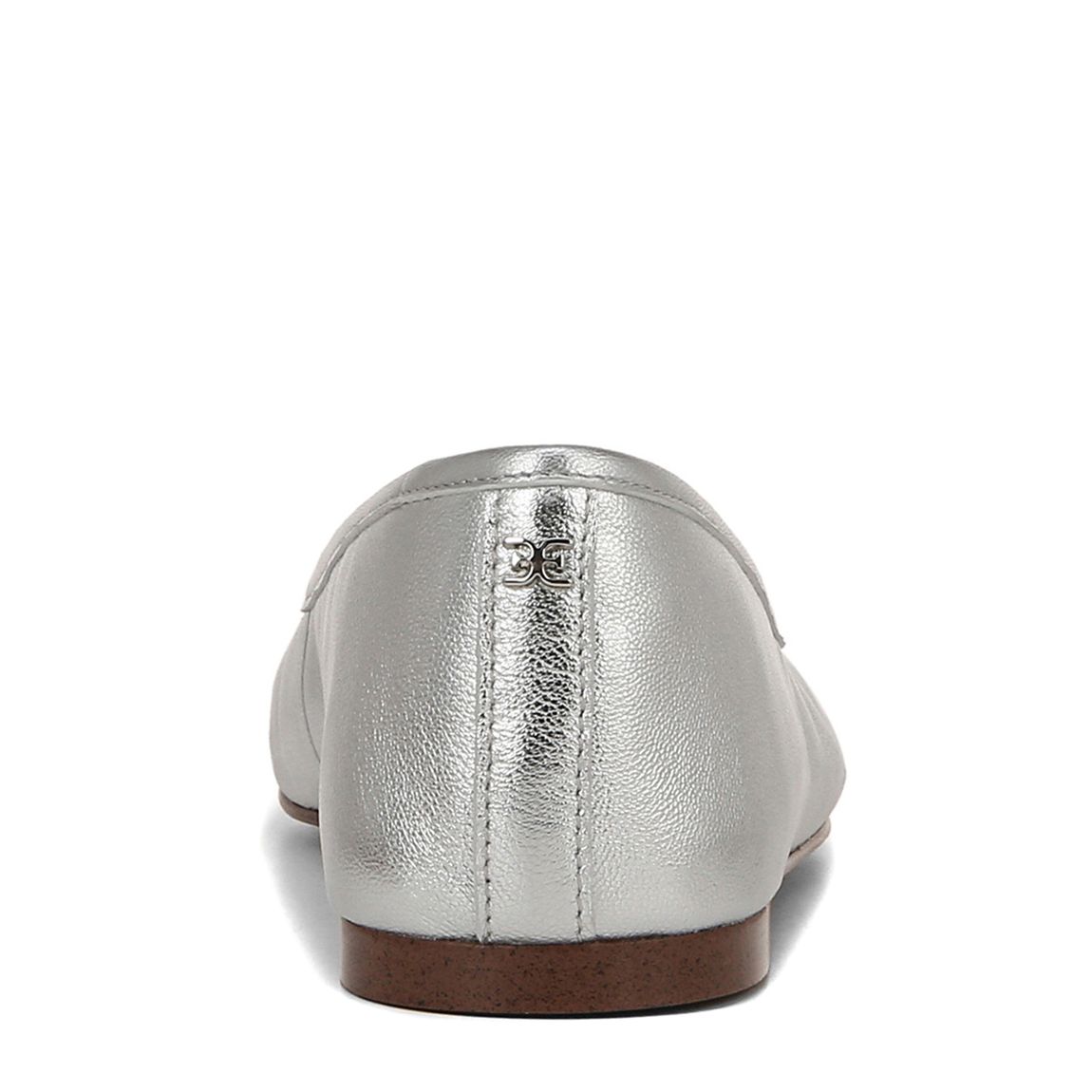 Women's Silver Felicia Luxe Ballet Pumps