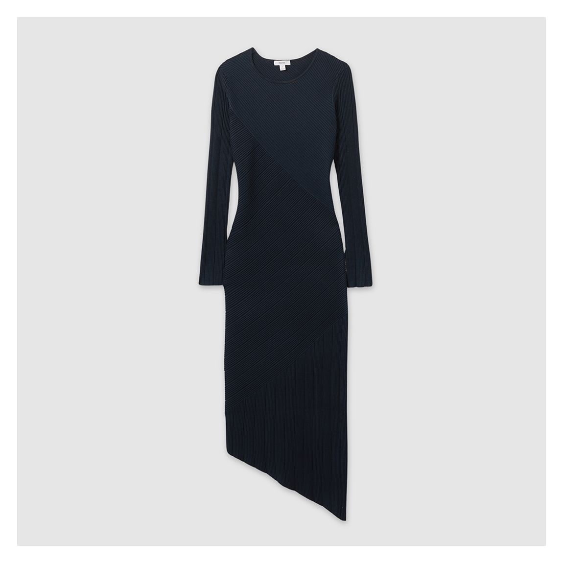 【海外限定】REISSドレス☆Navy/Black Elia Asymmetric Draped J Buy Reiss Navy/Black Elia Asymmetric Draped Jersey Dress