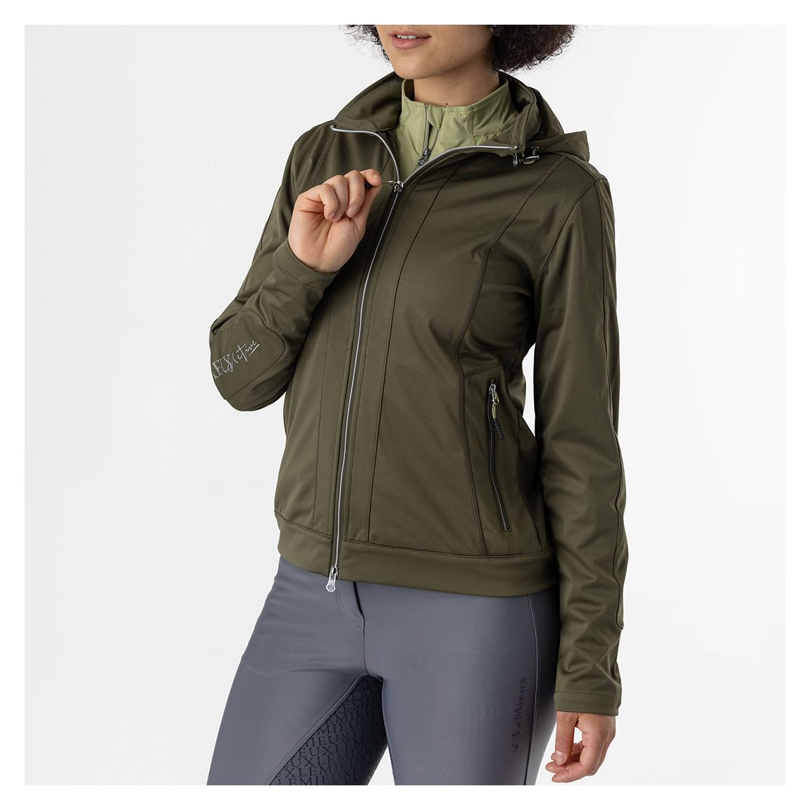Khaki Skyla Lightweight Jacket
