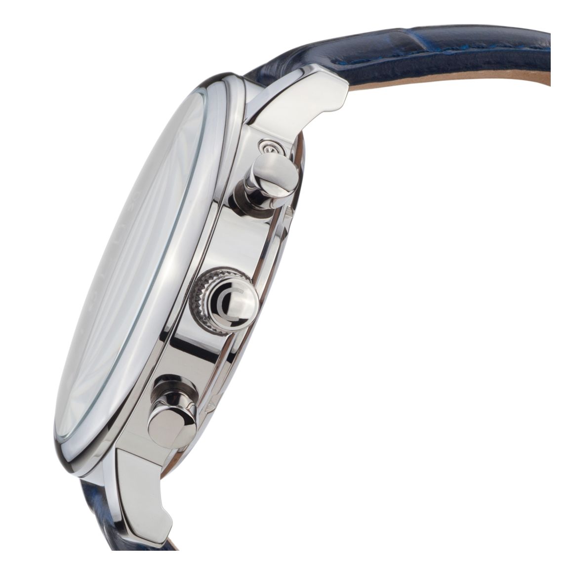 Men's Silver/Blue Stainless Steel Herrenuhr Argos Watch