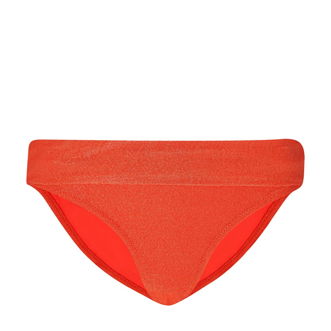 Red Fold Over Bikini Bottom