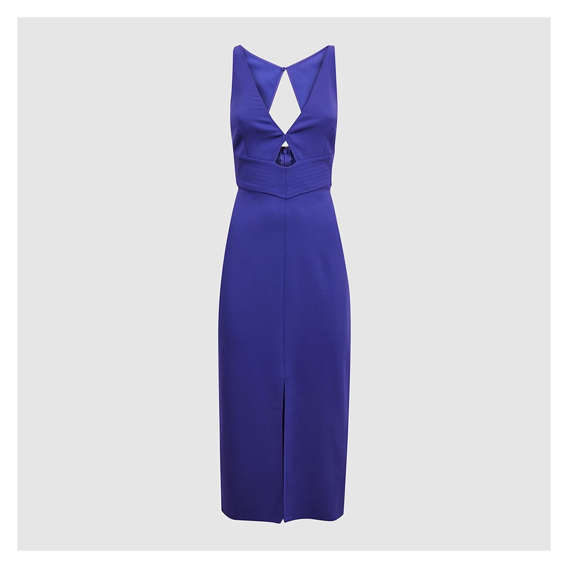 【海外限定】REISSドレス☆Purple Petite Kaida Dress REISS Valentina Tie Waist Bodycon Midi Dress | endource