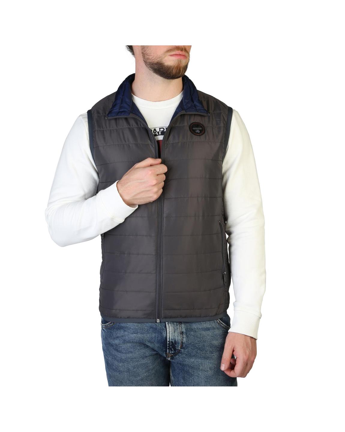 Quilted Vest Style A - Grey main product photo