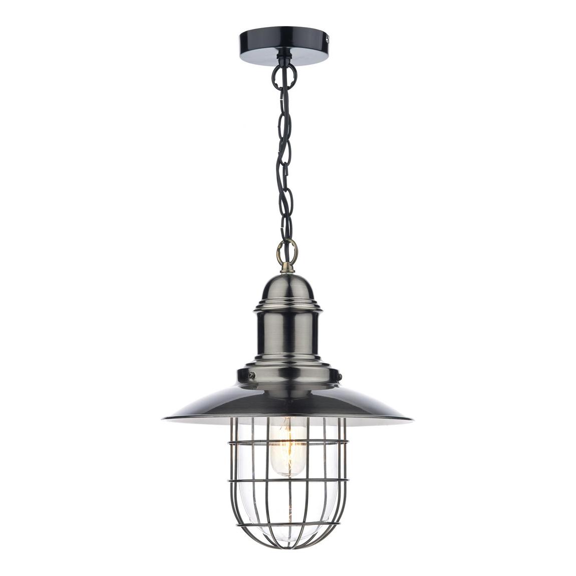 Terrace 1 Light Pendant Antique Chrome main product photo