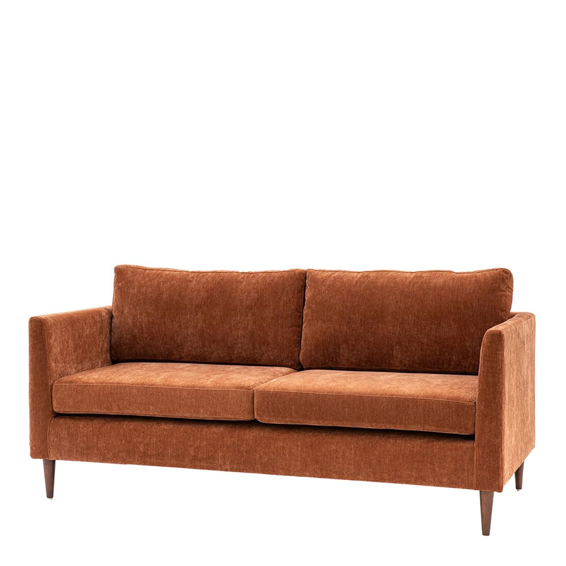 Oistins Sofa 3 Seater, Rust main product photo