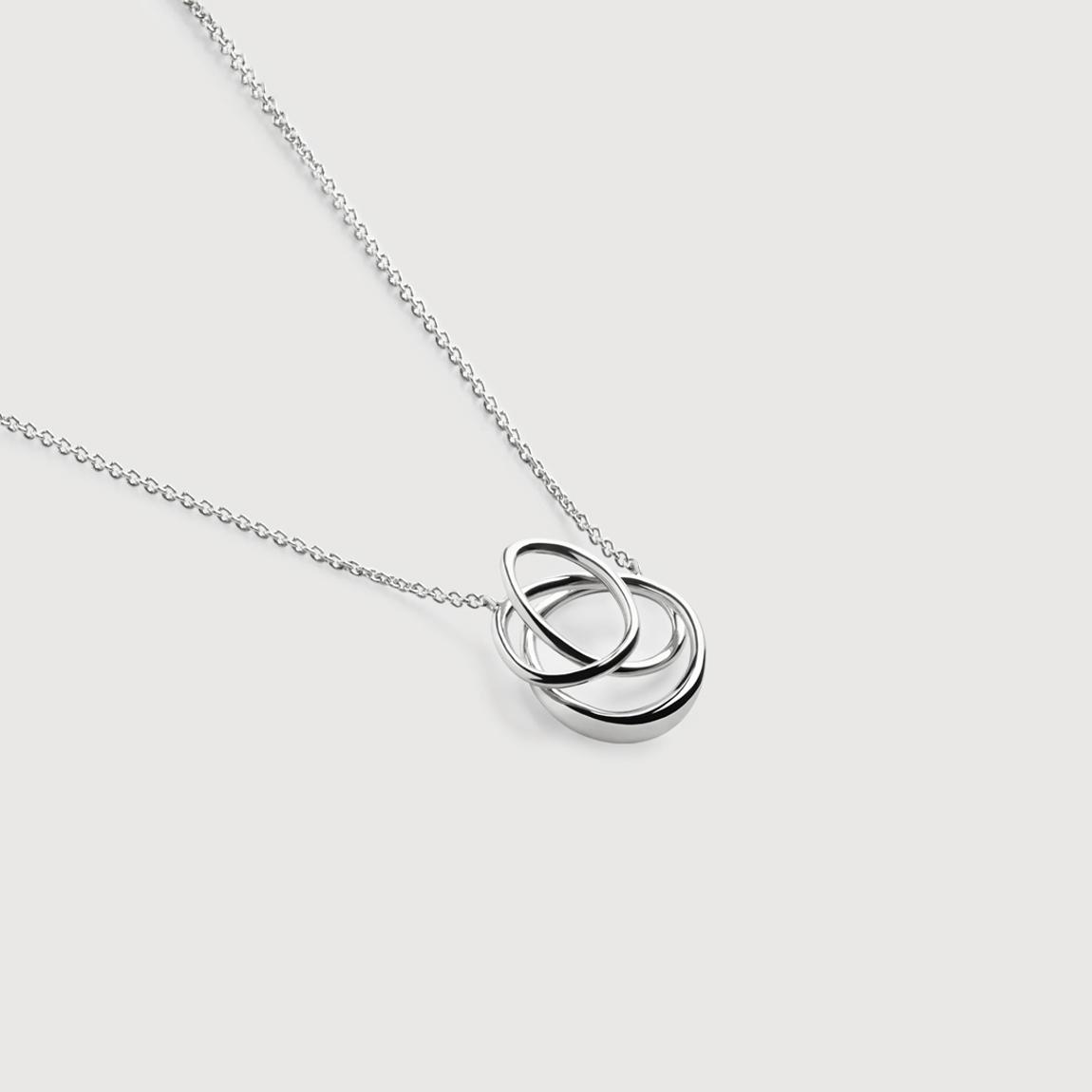 Sterling Silver Nura Wrap Necklace main product photo