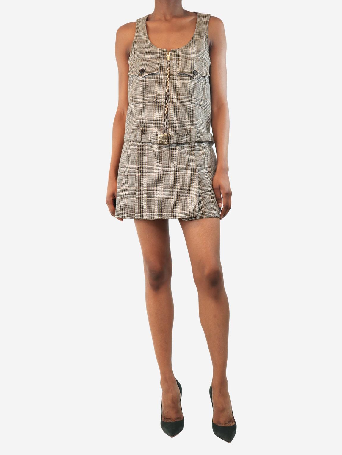 Tobacco Prince of Wales dress main product photo