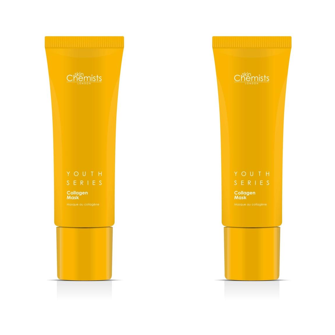 skinChemists Youth Series 1% Collagen Mask 50ml x 2 Duo Pack main product photo