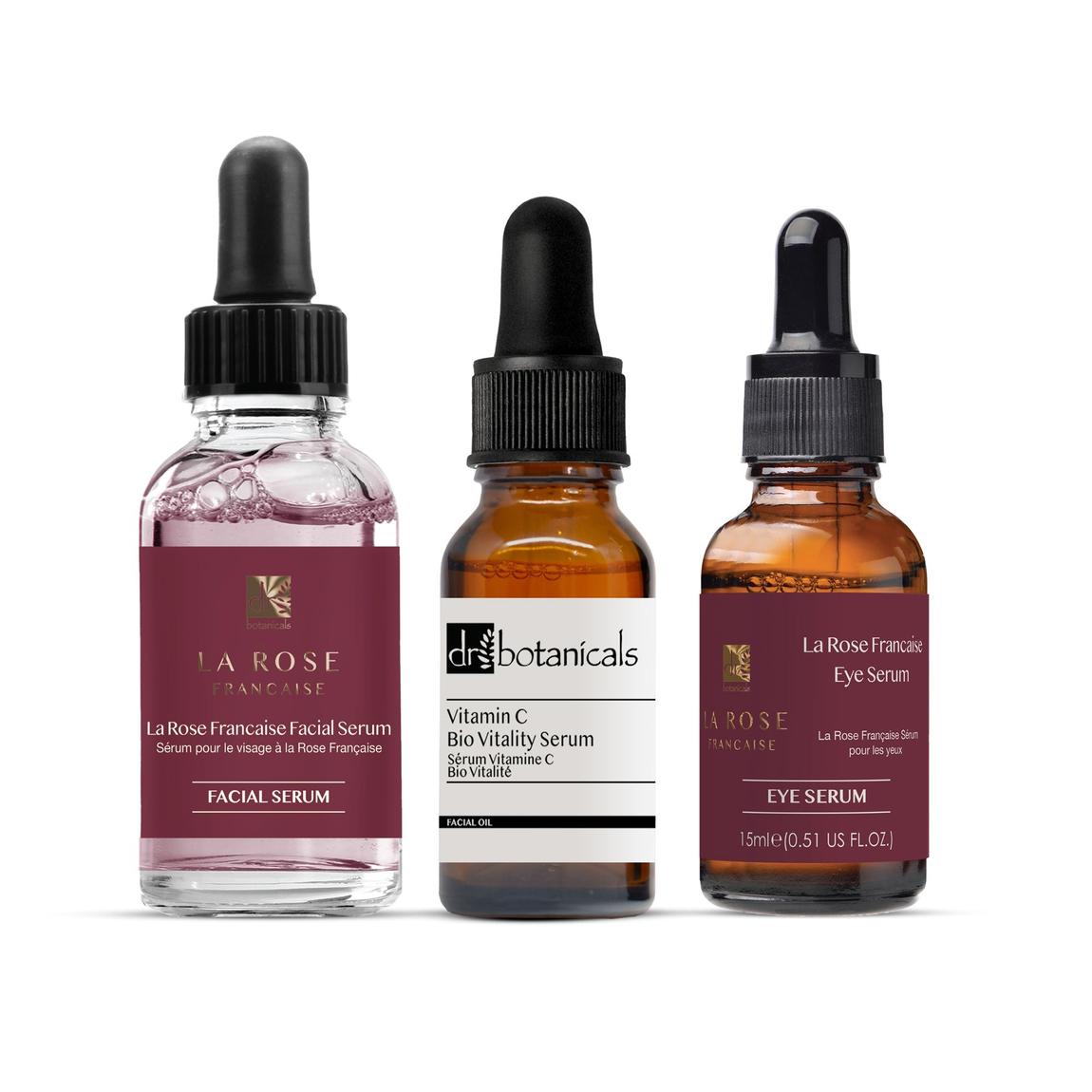 Dr Botanicals Anti-Ageing La Rose Facial & Eye Care Pack main product photo