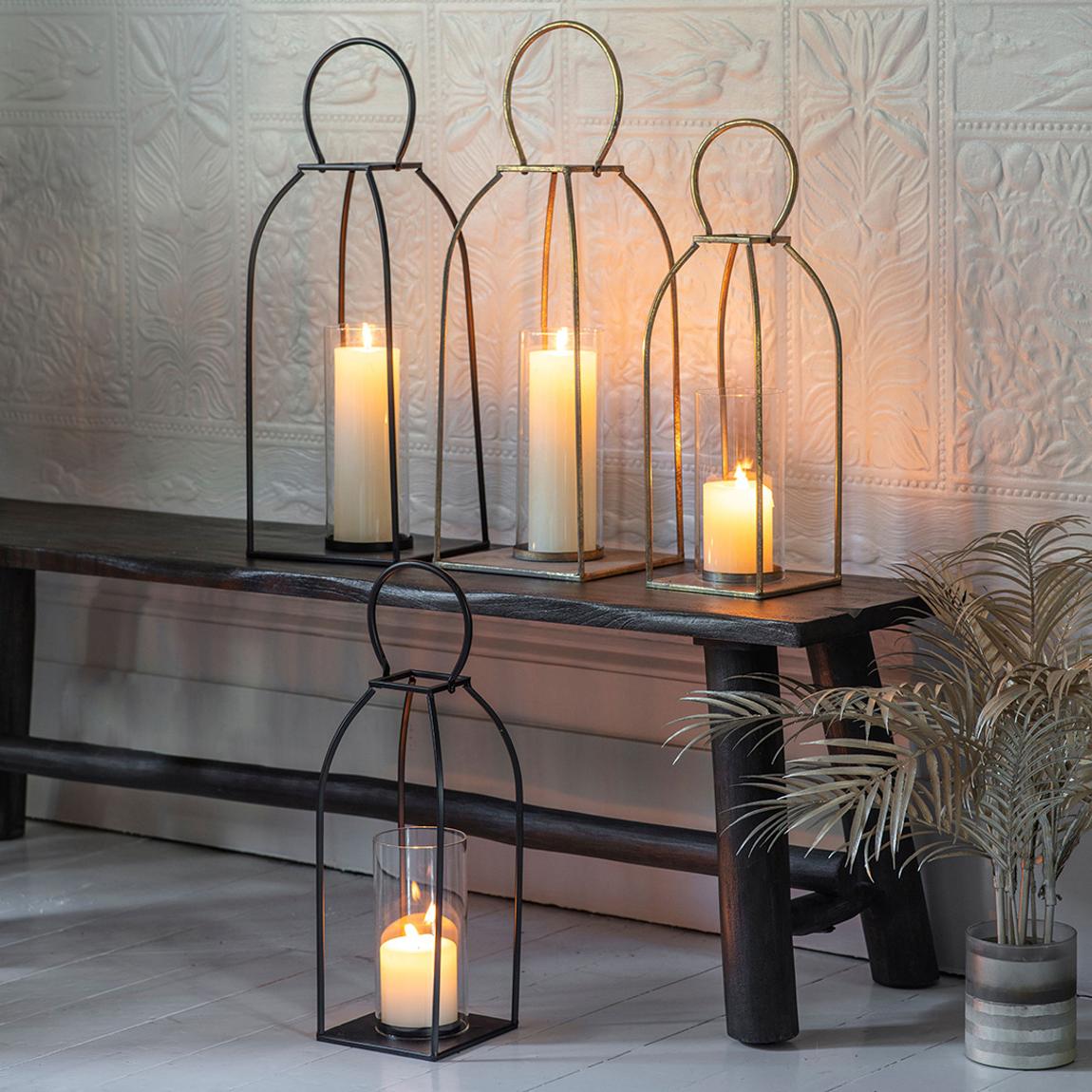 Alcora Lantern Black 200x200x440mm main product photo
