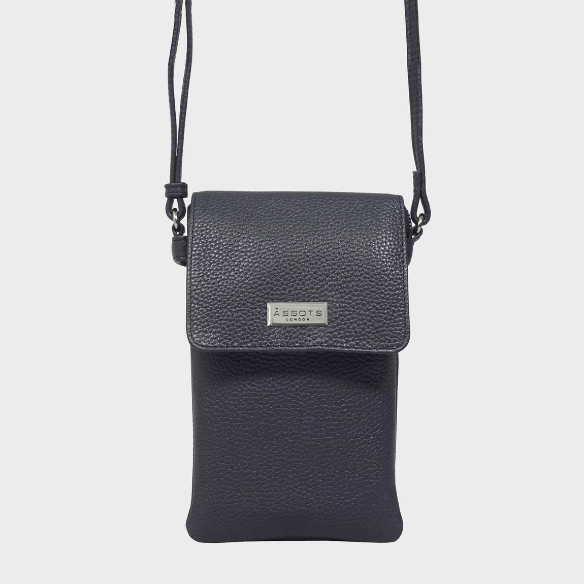 'MARIA' Full Grain Real Leather Crossbody Phone Bag main product photo