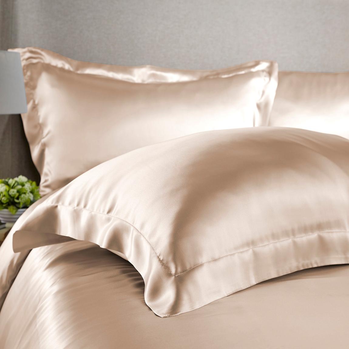 Silk Oxford Pillowcase, Pink main product photo