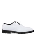 White Leather Francesina Vitello Shoes - BrandAlley