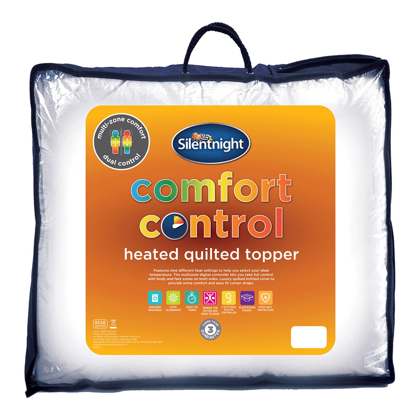 Multi-Zone Heated King Mattress Topper - BrandAlley