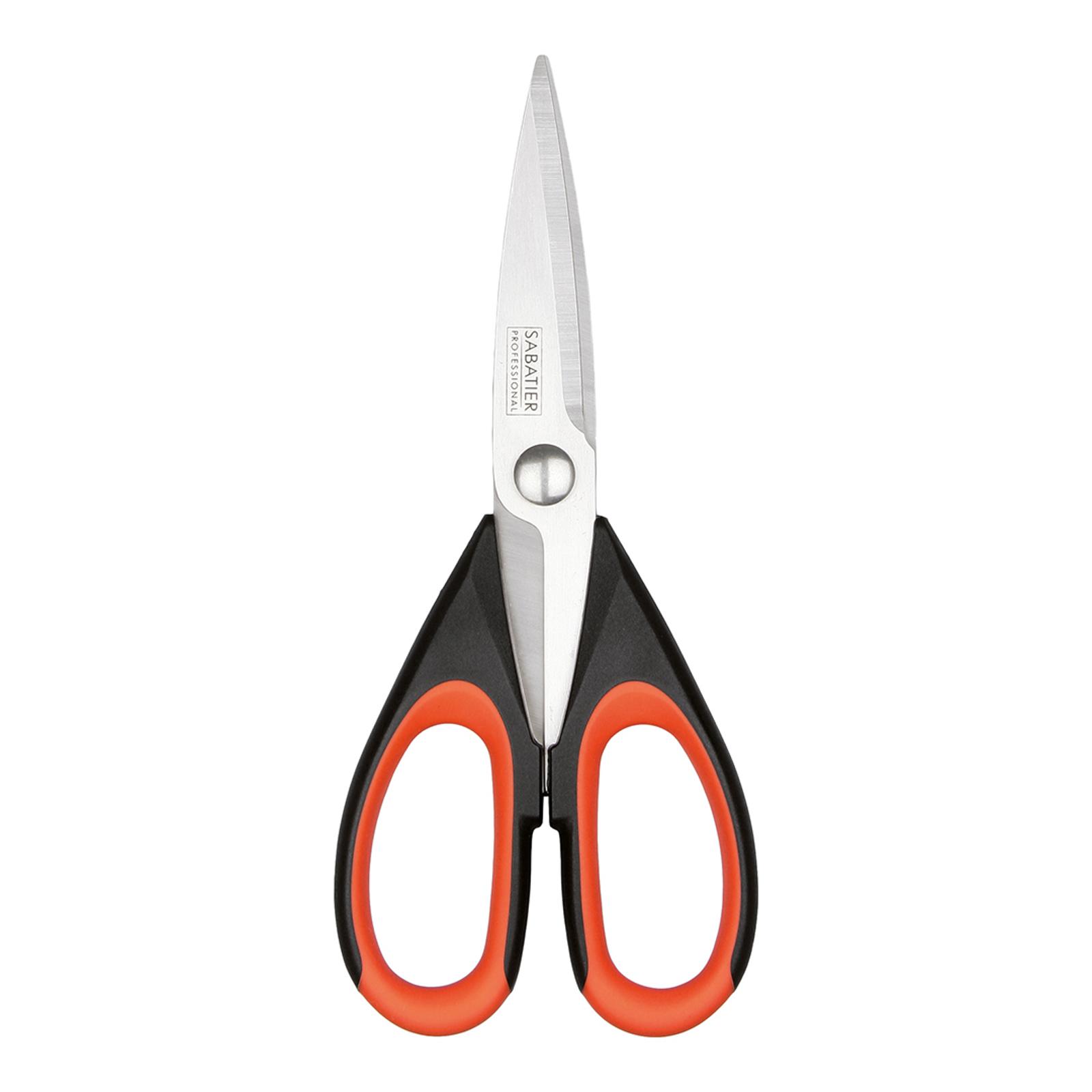 Scissors: 22cm Sabatier Soft Grip Kitchen Scissors, Orange - The Big  Kitchen - Cookware, Bakeware & Kitchenware Shop Bristol
