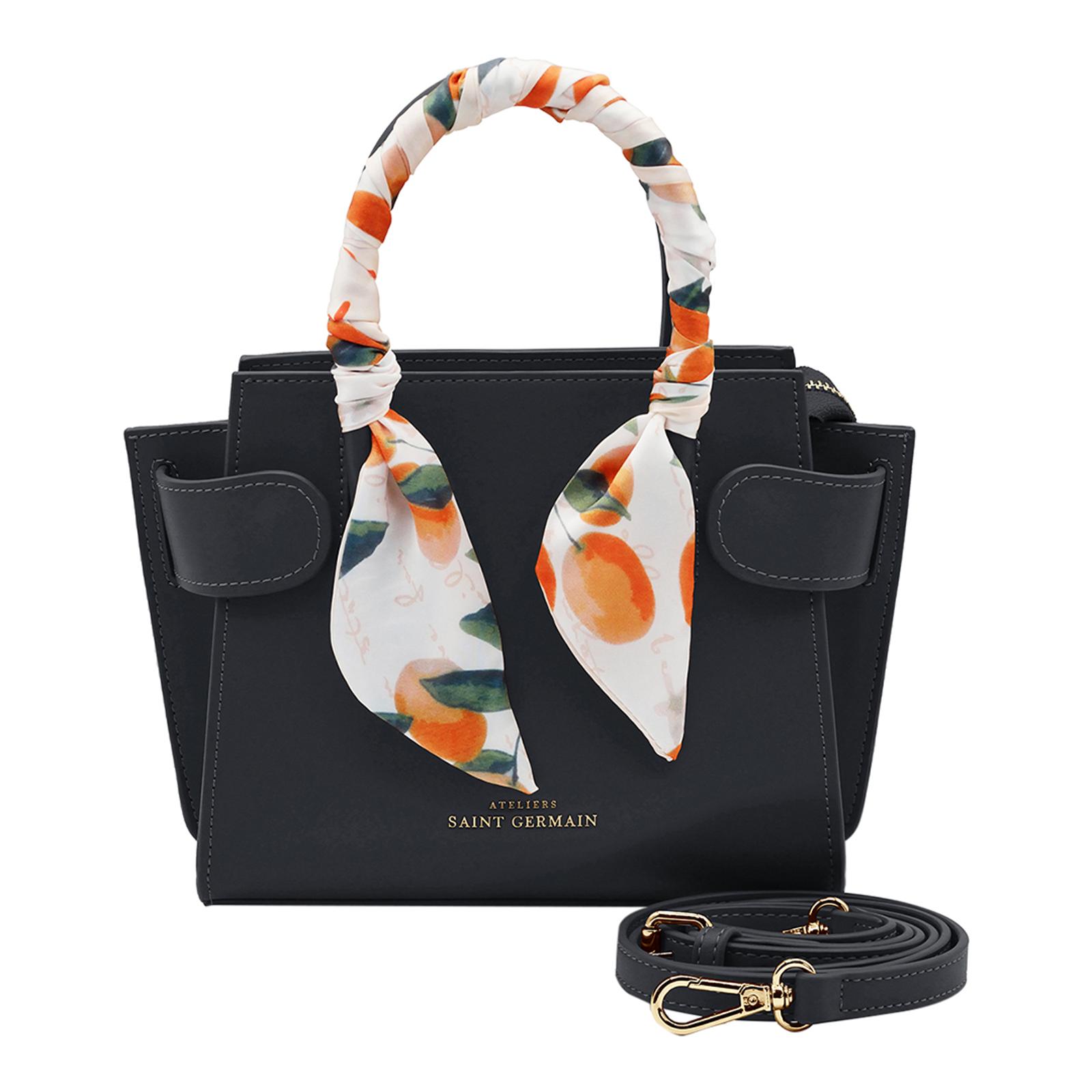 Black Passy Handbag With Silk Scarf BrandAlley