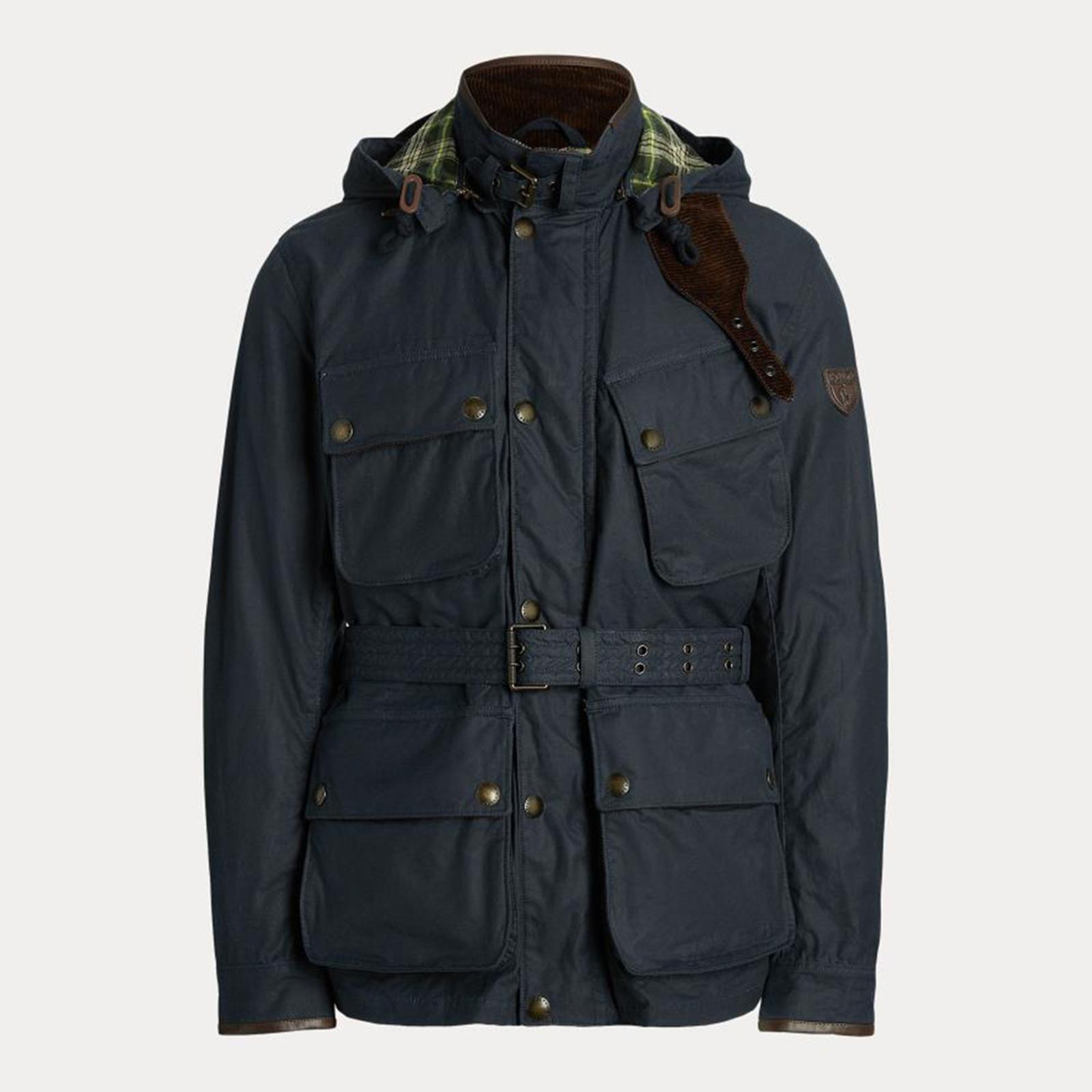 Polo waxed cotton jacket shop