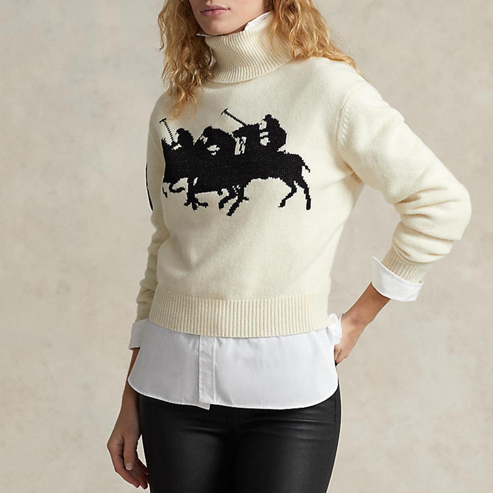 Ralph lauren horse sweater on sale