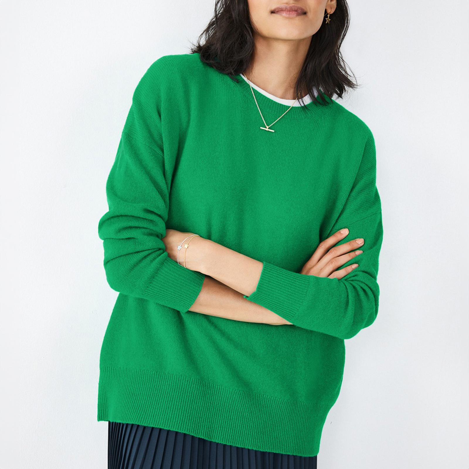 Hush green jumper hotsell