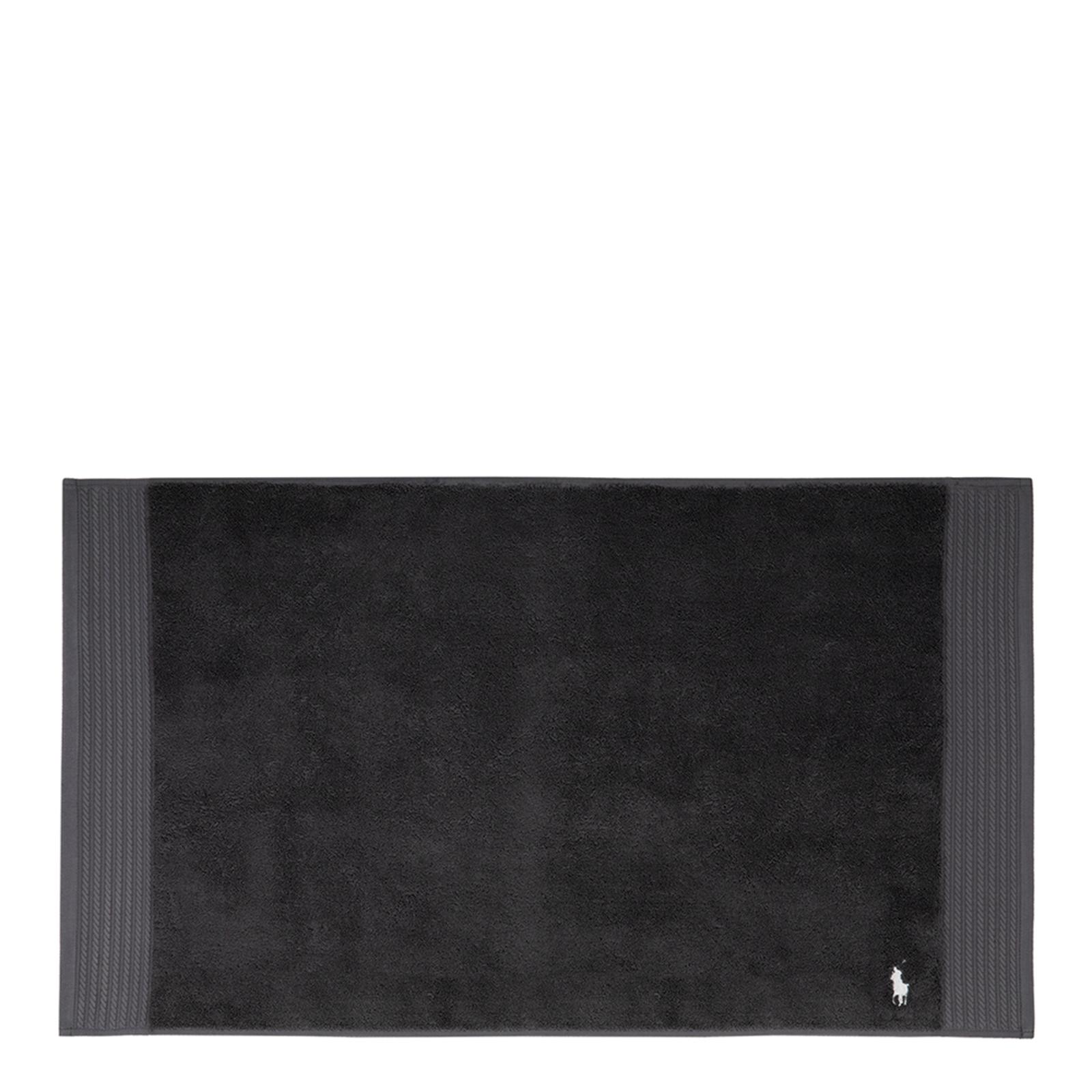 Ralph Lauren Player Bath Mat Charcoal
