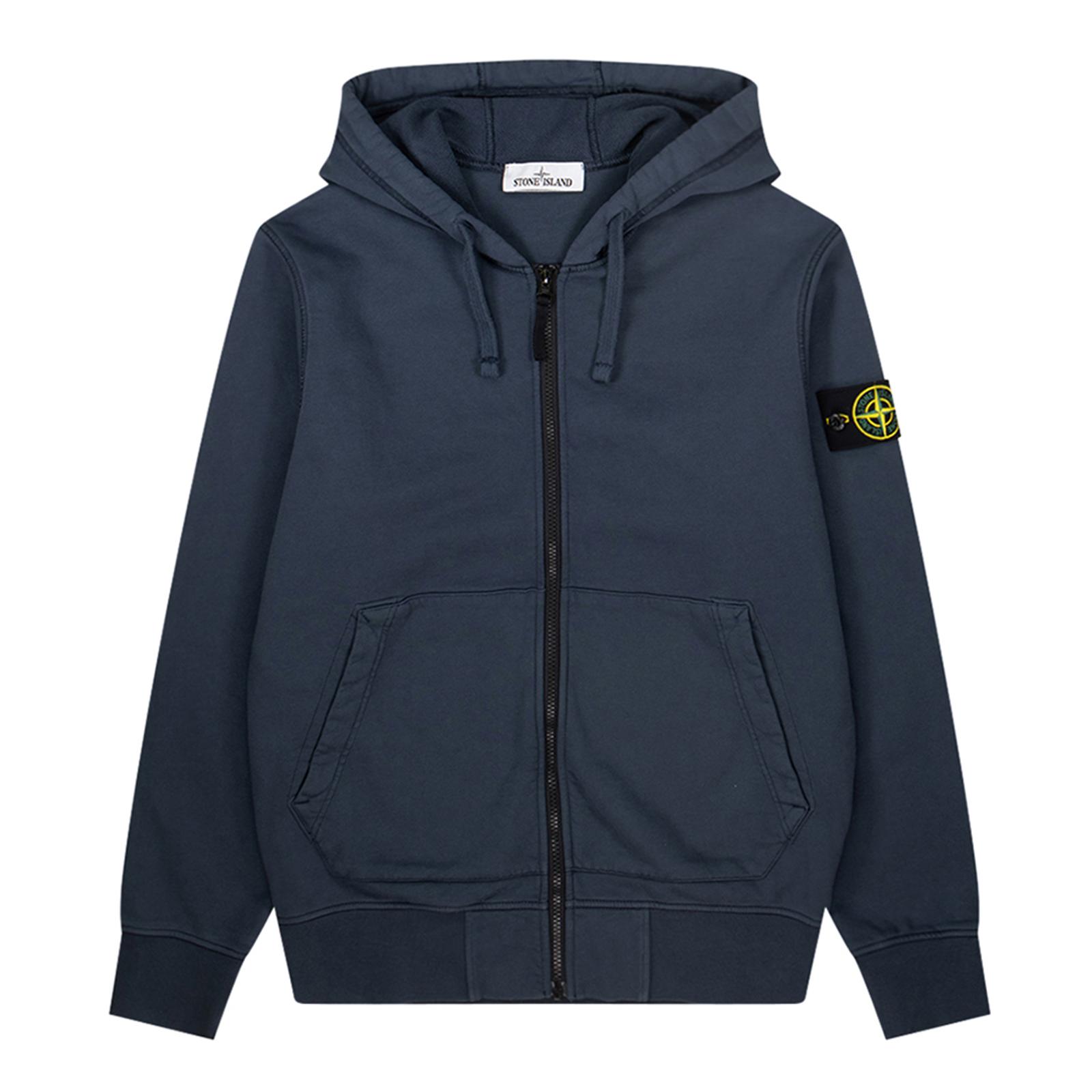 Stone island navy hoodie outlet
