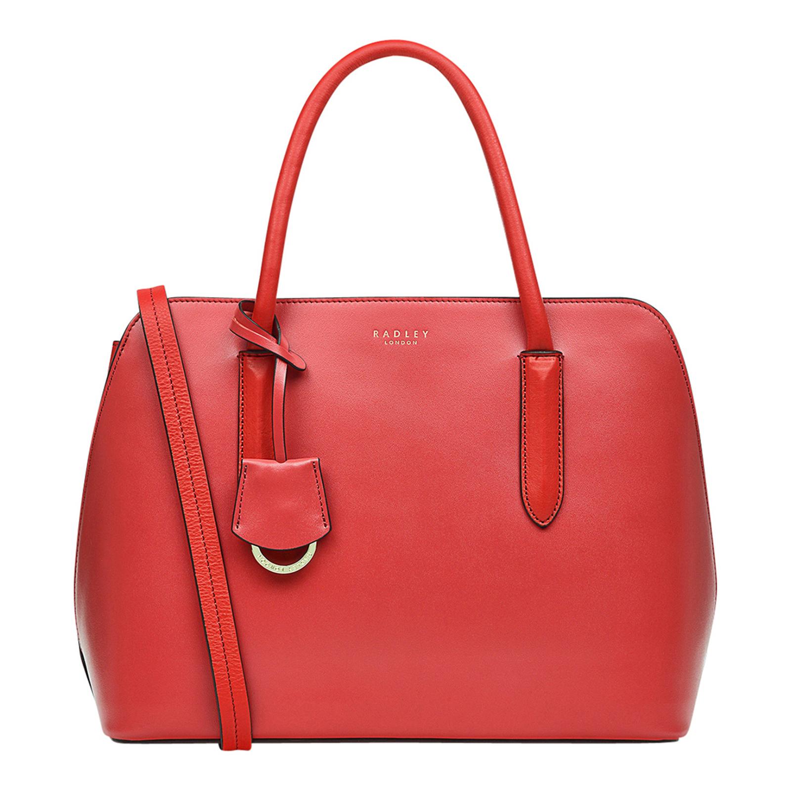 Red Liverpool Street 2.0 Medium Ziptop Multiway Bag BrandAlley