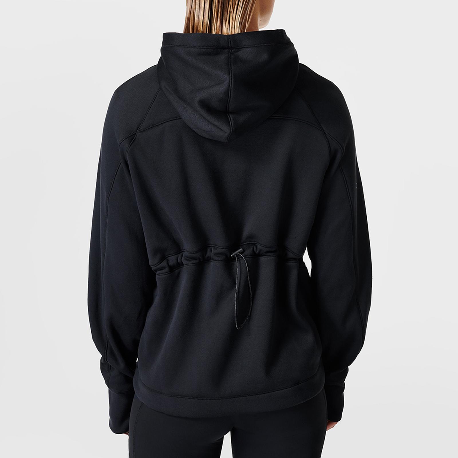 Black Warm Up Hoodie BrandAlley