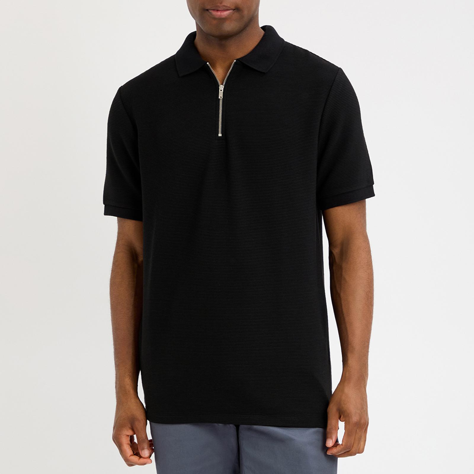 Reiss black polo cheap