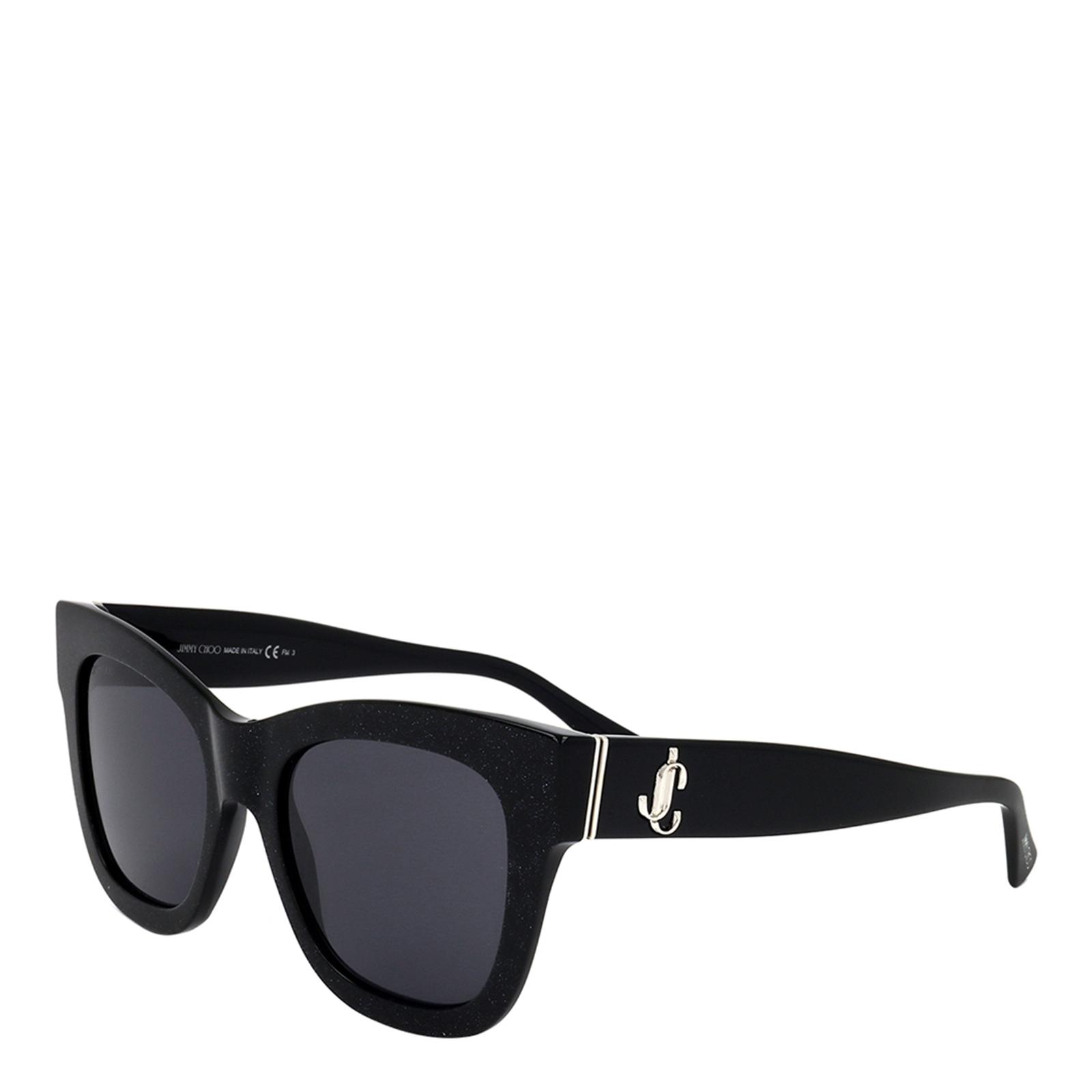 Thick black rimmed sunglasses on sale