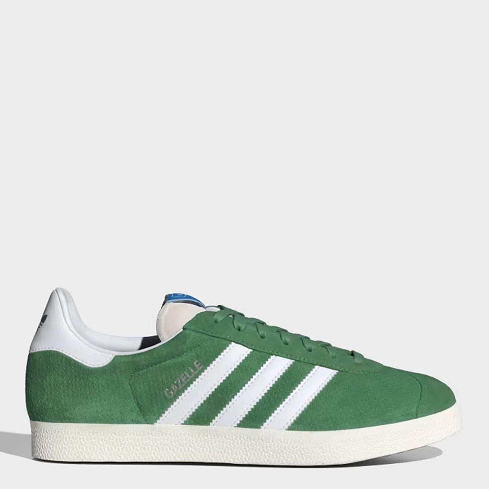 Adidas gazelle verde sales