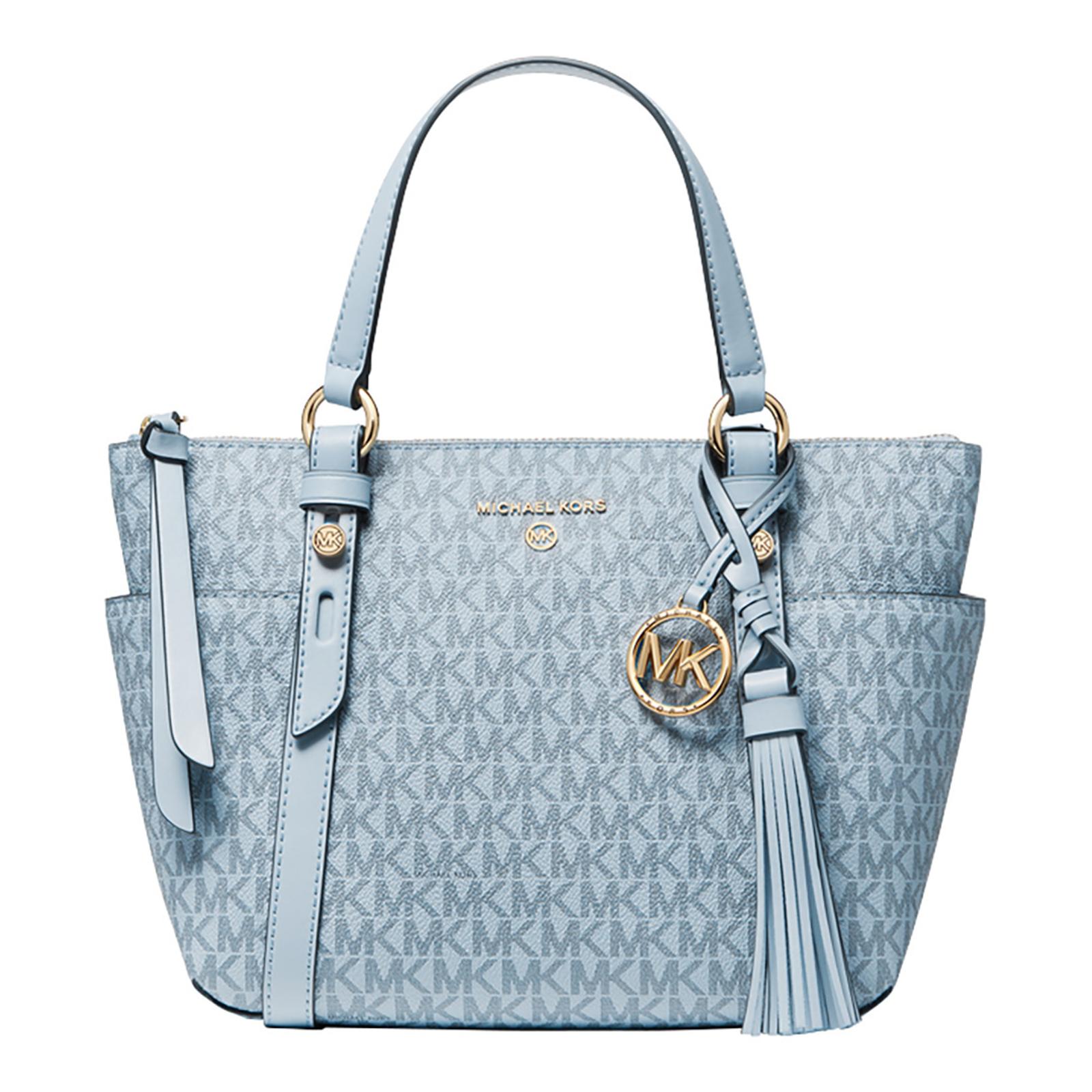Pale Blue Sullivan Tote Bag BrandAlley