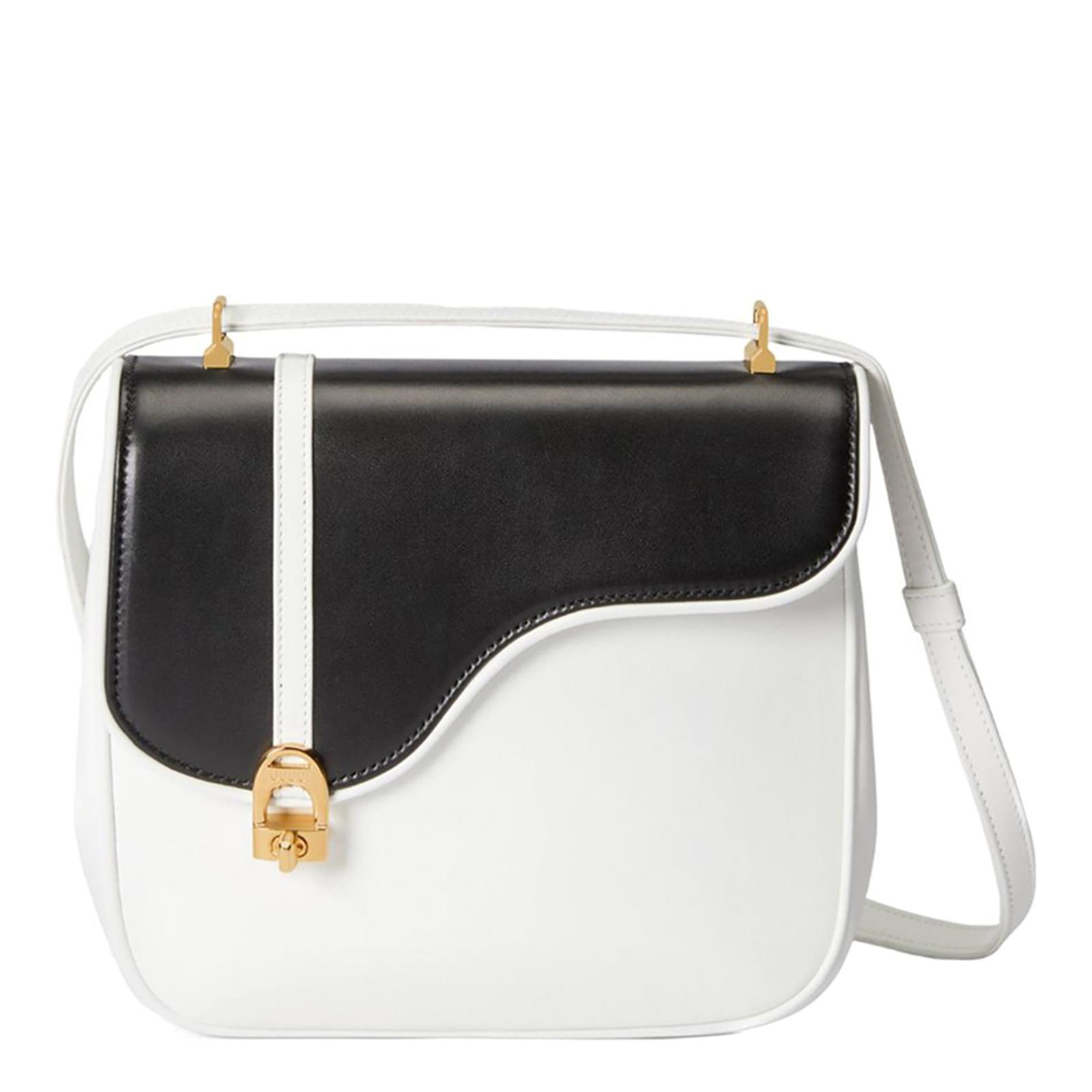 Gucci black and white bag outlet