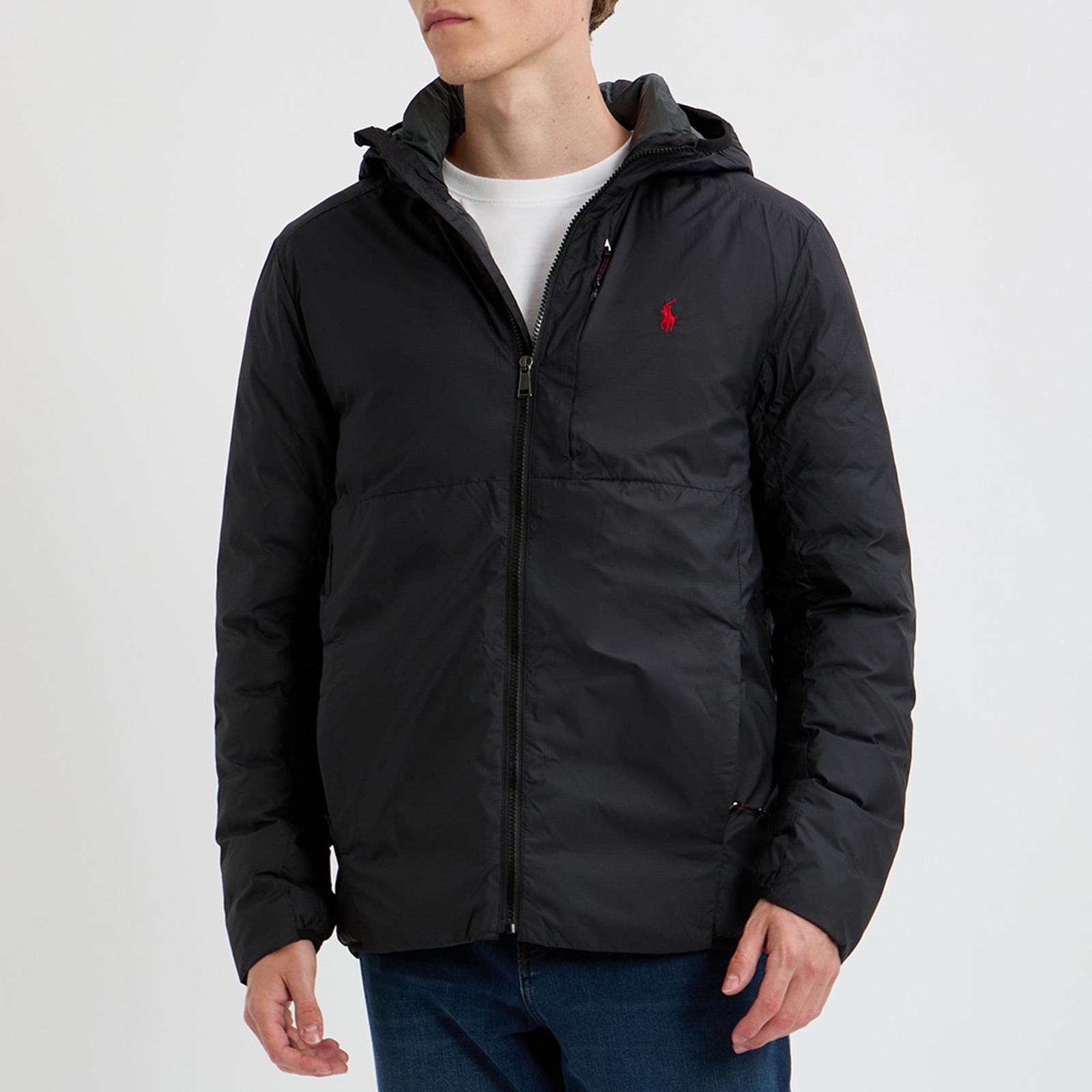 Polo ralph lauren men's packable hooded jacket deals