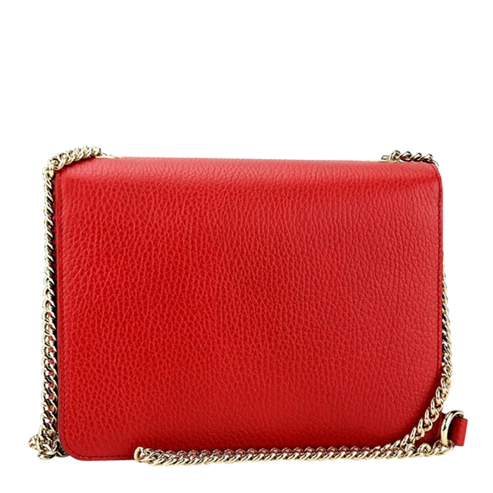 Red purse gucci top