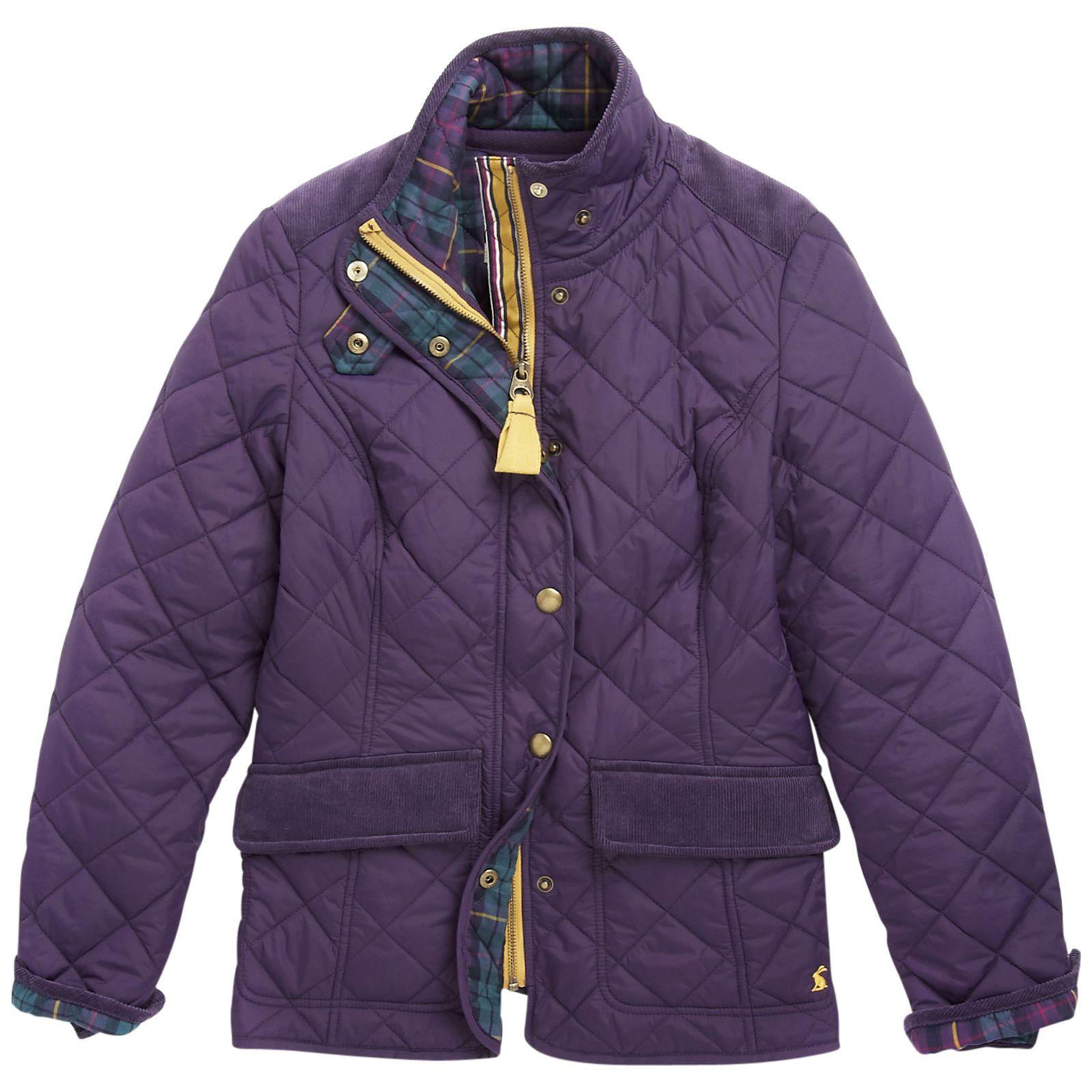 Women's Purple Moredale Quilted Jacket - BrandAlley