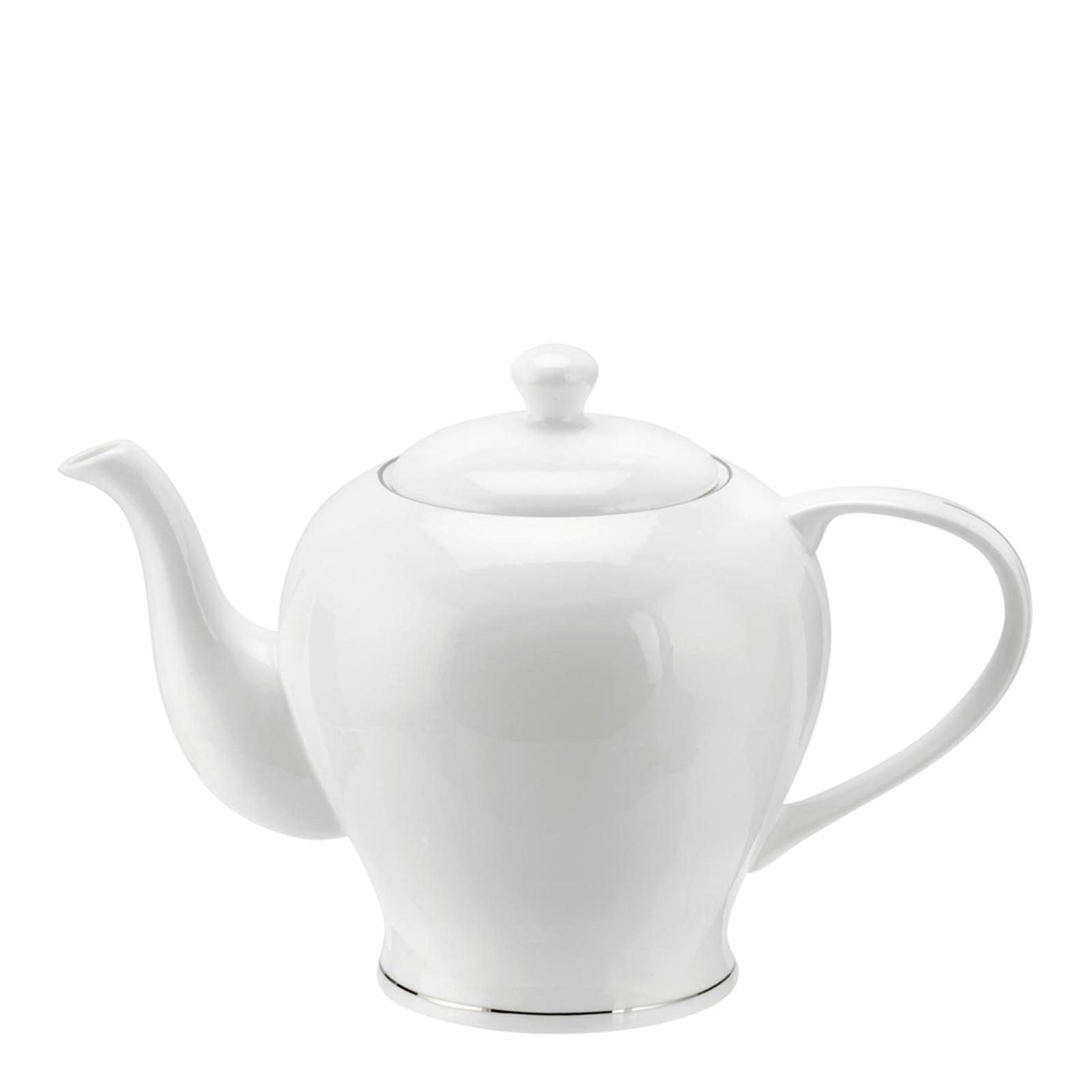 White Platinum Serendipity Fine Bone China Teapot BrandAlley