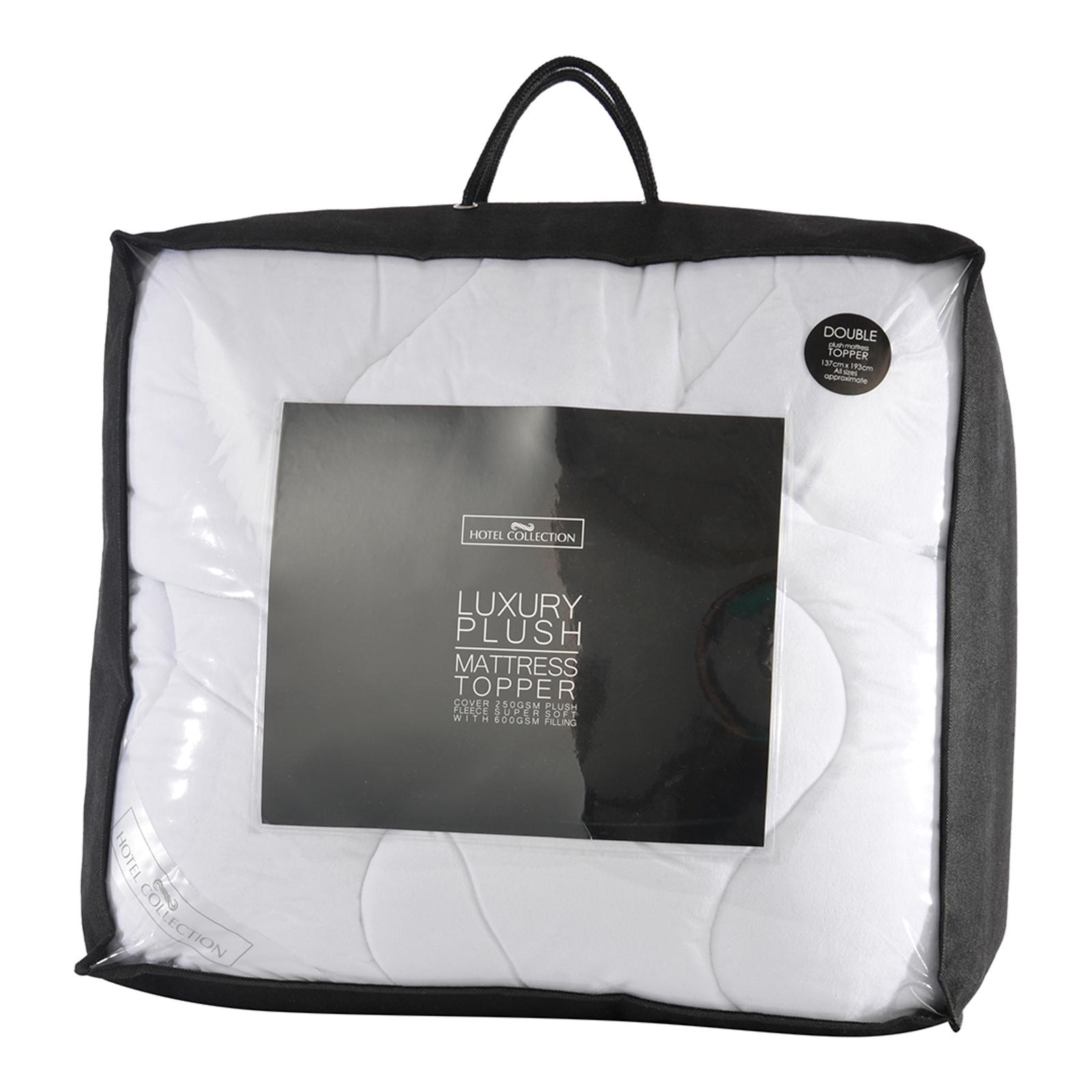 Plush Fleece Super King Mattress Topper BrandAlley